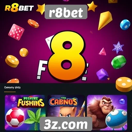 Visão geral dos jogos disponíveis no r8bet