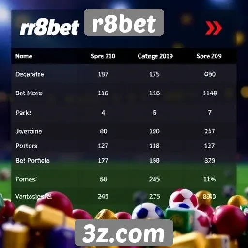 Comparação entre r8bet e concorrentes do setor